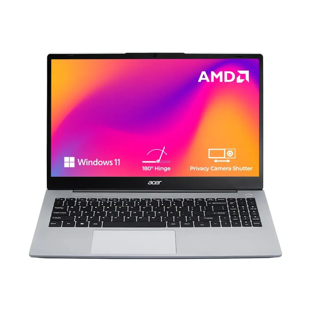 Acer, Aspire 3, AMD Ryzen R3 5300U processor, Windows 11, 8 GB RAM, 256 GB SSD, 15.6" (39.62 cm) display, Steel Gray, A325-42, 1.79 kg Thin and Light Laptop